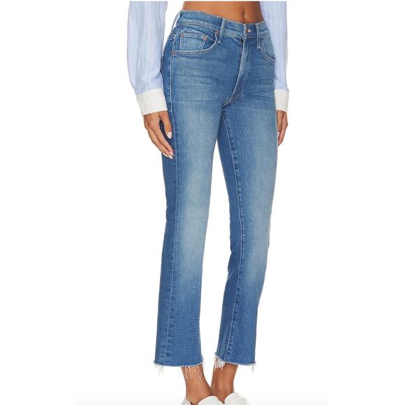 MOTHER The Insider Ankle Fray in Eager Beaver Sz 24 - Picture 2 of 15